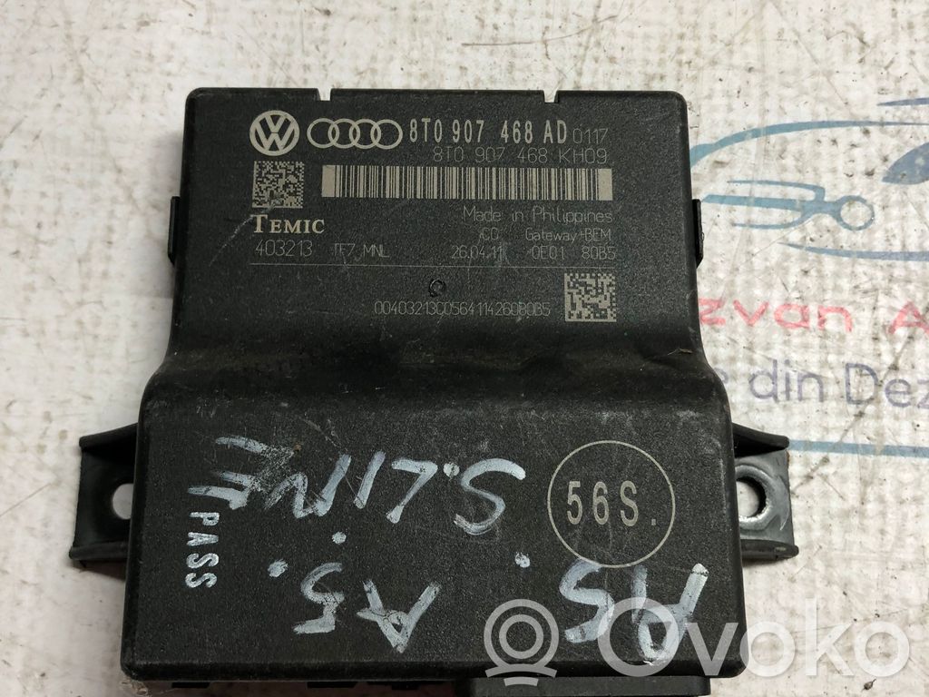 Audi A5 8T 8F Gateway-Steuermodul 