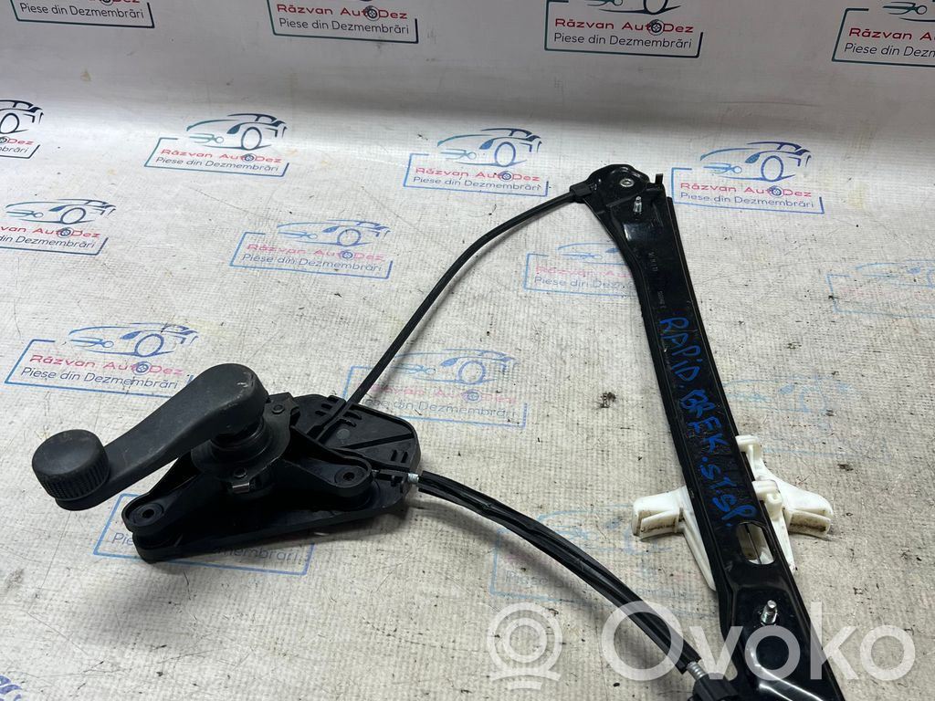 Skoda Rapid (120G, 130G, 135G) Rear door window regulator with motor 
