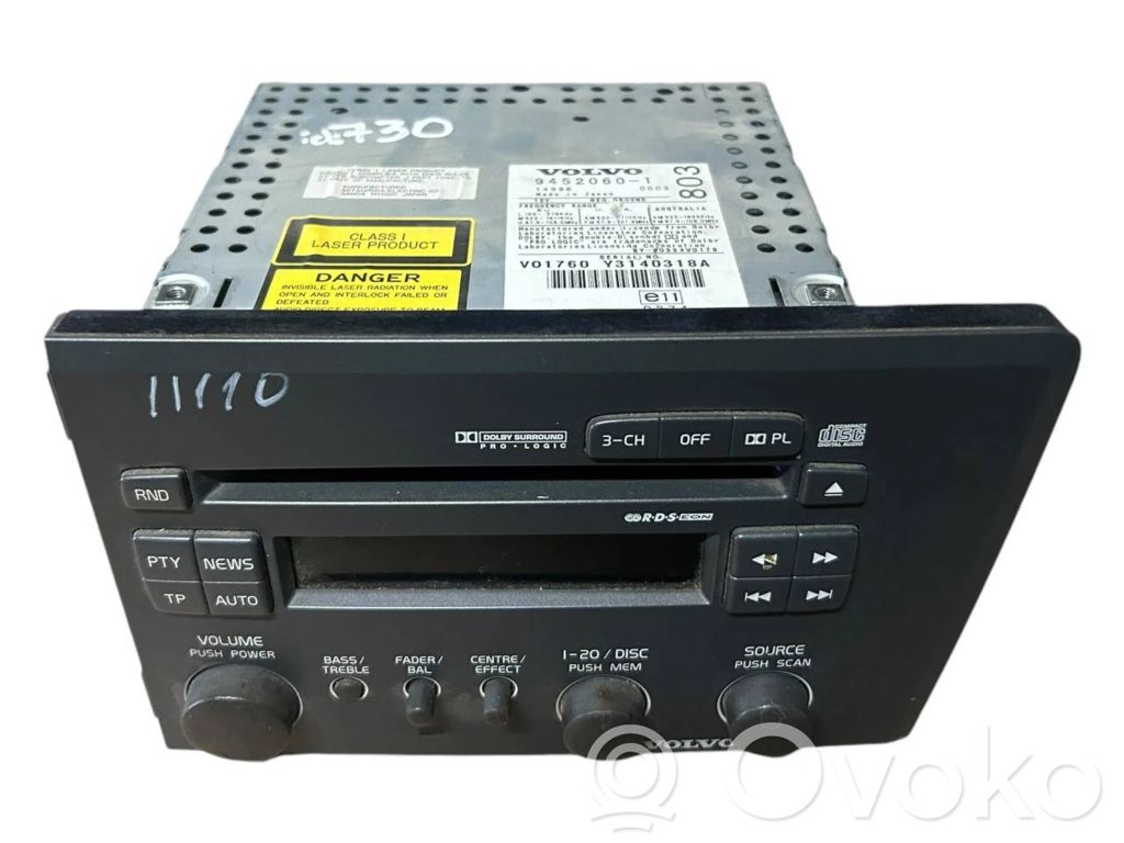 Panel / Radioodtwarzacz CD/DVD/GPS   94520601