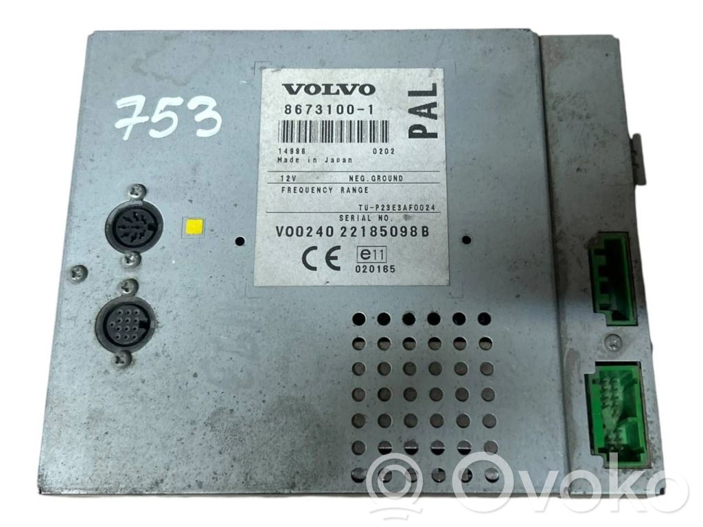 Volvo S80 GPS navigation control unit/module 