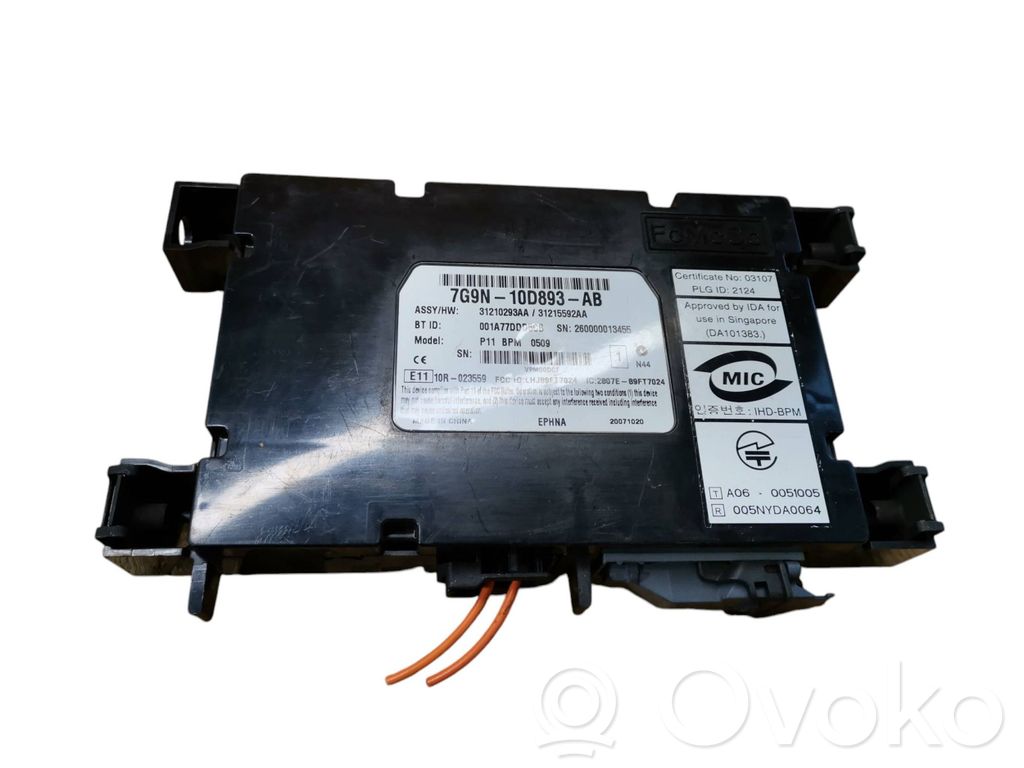 Volvo S80 Bluetooth control unit module 