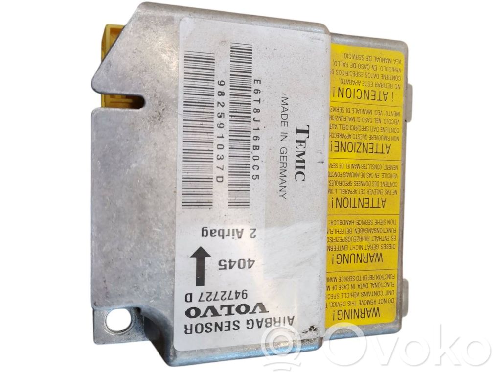 Volvo S70  V70  V70 XC Sterownik / Moduł Airbag 