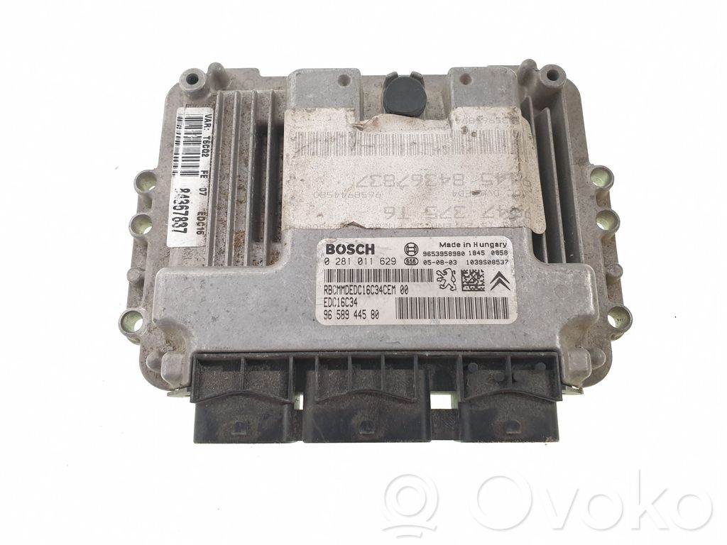 Peugeot 307 Engine control unit/module 