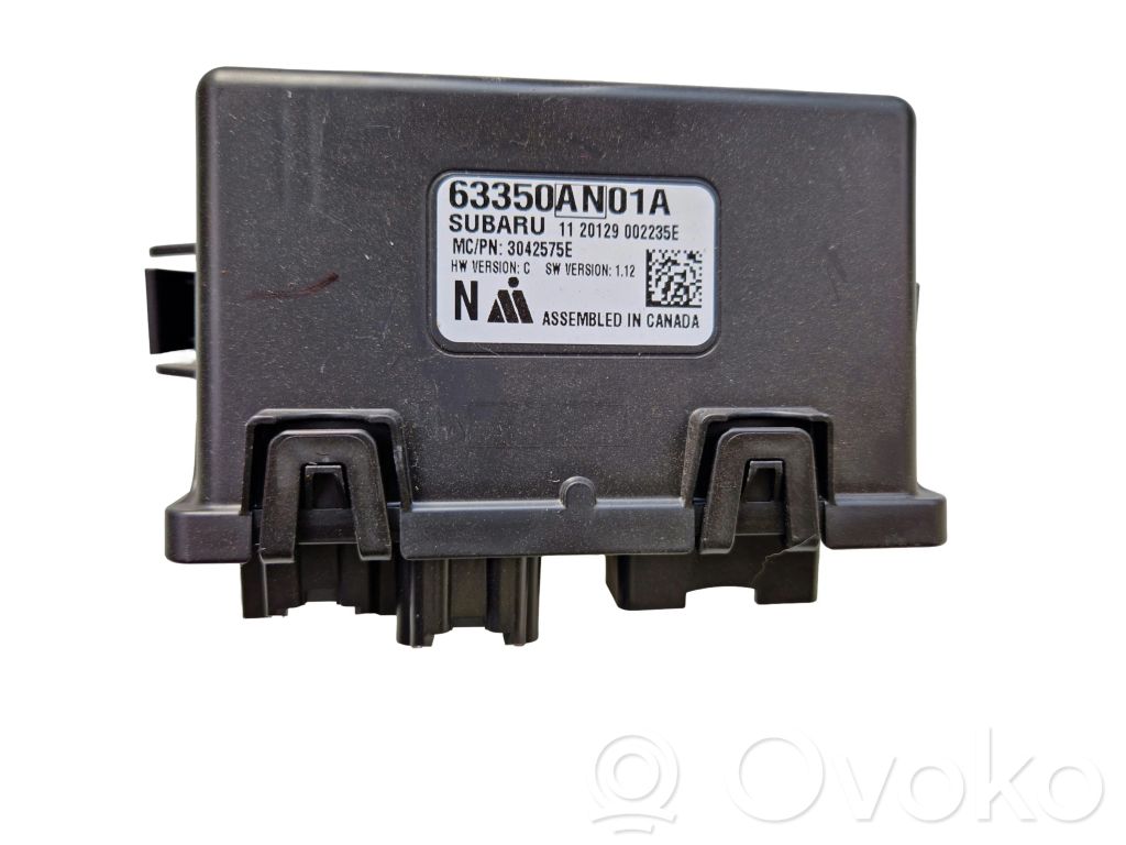 Tailgate/trunk control unit/module   63350AN01A,3042575E,1120129002235E