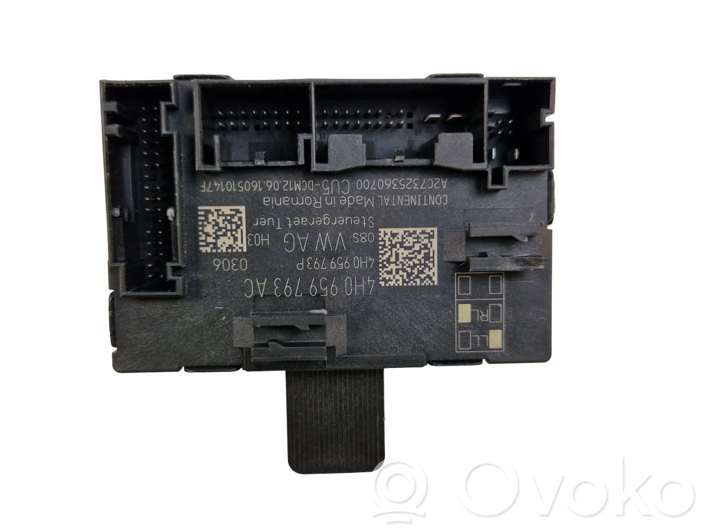 Door control unit/module   4H0959793,4H0959793AC,4H0959793P,A2C7325360700