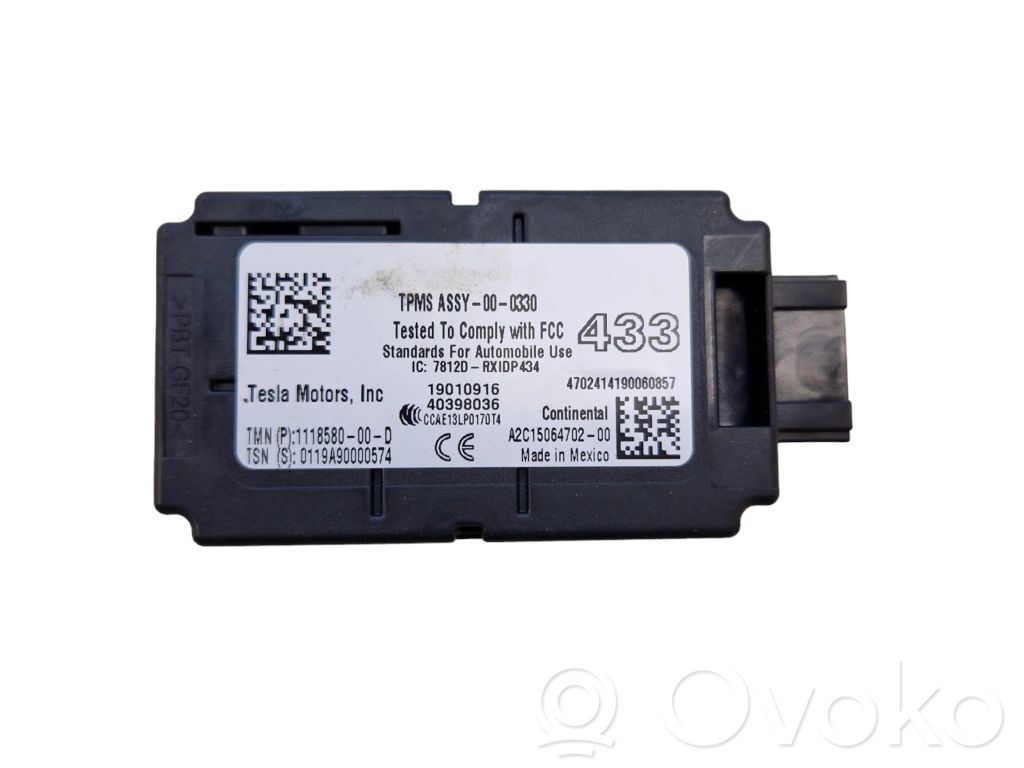 Tesla Model 3 Sterownik / Moduł kontroli ciśnienia w oponach 