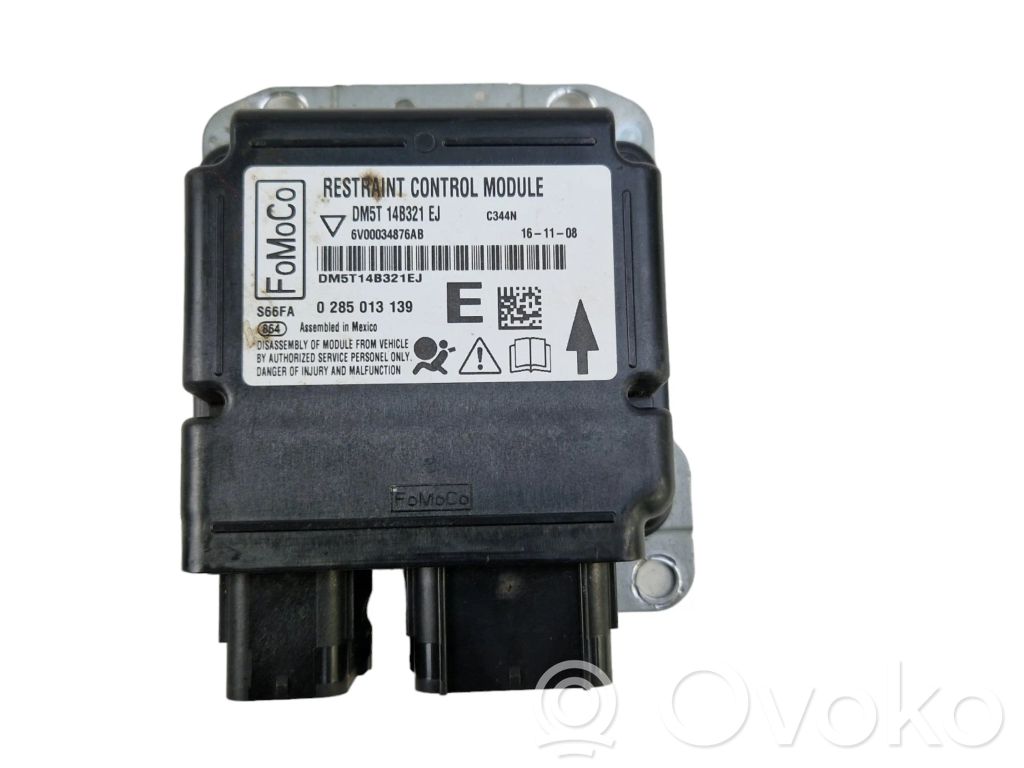 Airbag control unit/module   DM5T14B321,DM5T14B321EJ,6V00034876AB,0285013139,C344N,S66FA