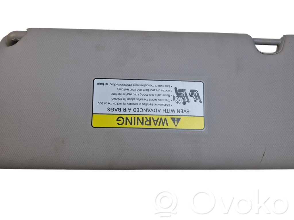 Sun visor   NR,TL3,PA6