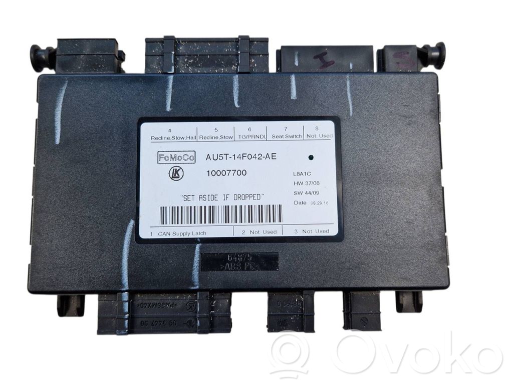 Seat control module   AU5T14F042,AU5T14F042AE,L8A1C,10007700