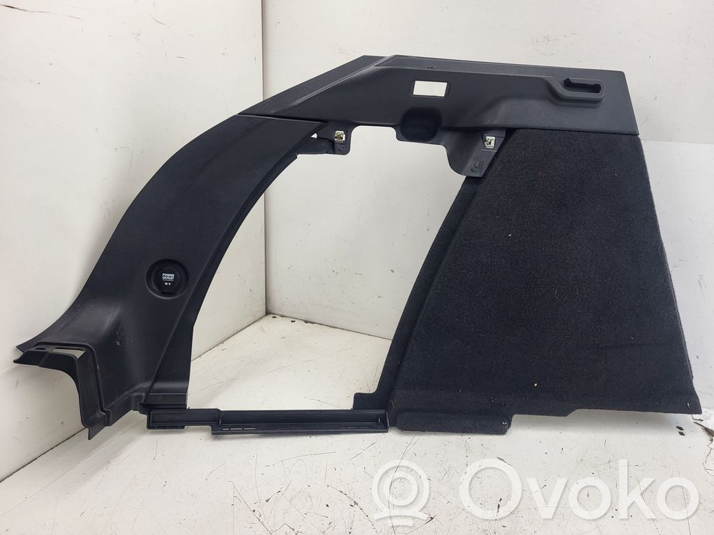 Porsche Macan (95B) Rivestimento pannello laterale del bagagliaio/baule 