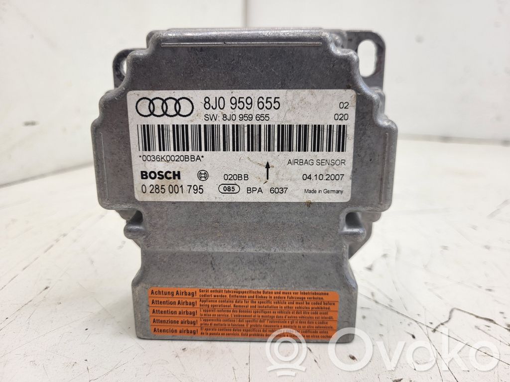 Audi TT TTS Mk2 Airbag control unit/module 