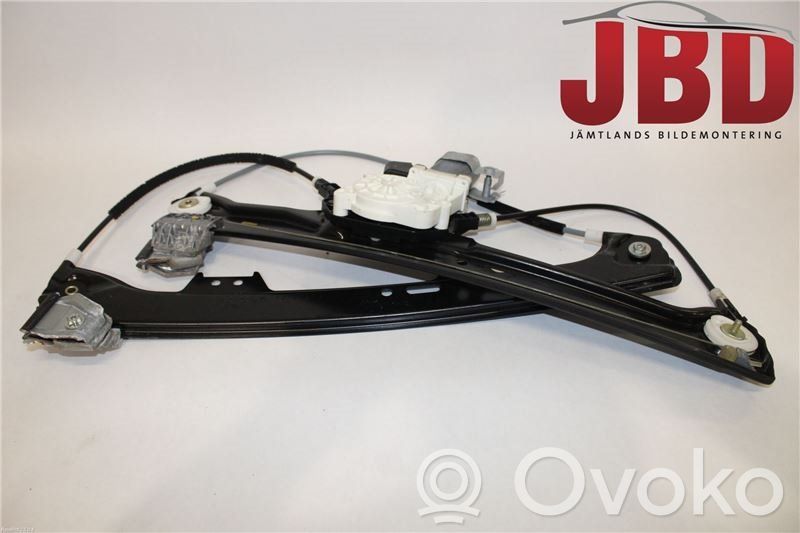 BMW 5 E60 E61 Regulador de puerta delantera con motor 