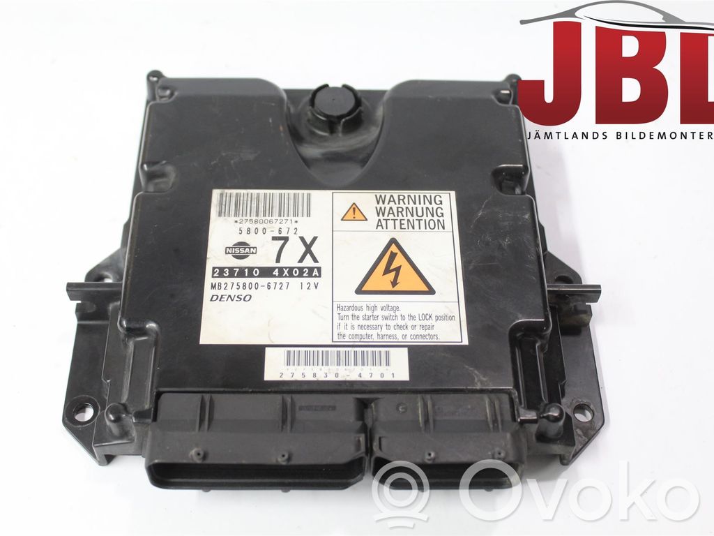 Nissan Navara D40 Injection control unit/module 