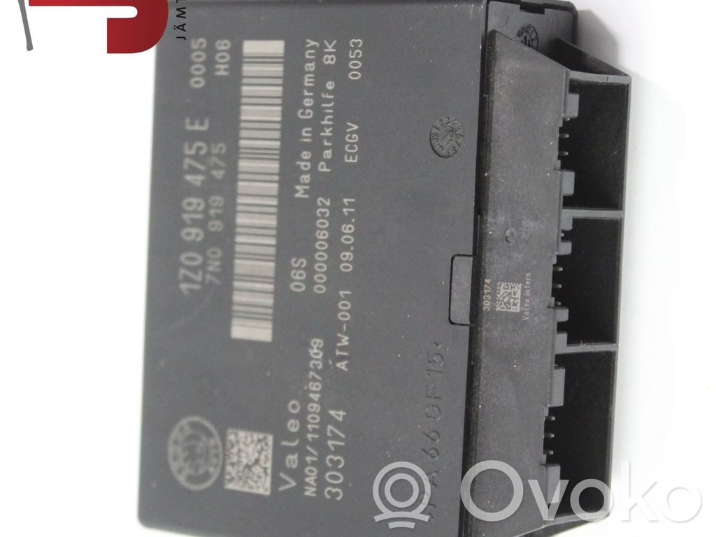 Skoda Octavia Mk2 (1Z) Parking PDC control unit/module 