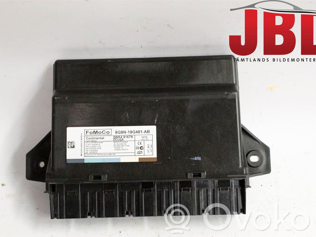 Jaguar XF X250 Keyless (KESSY) go control unit/module 