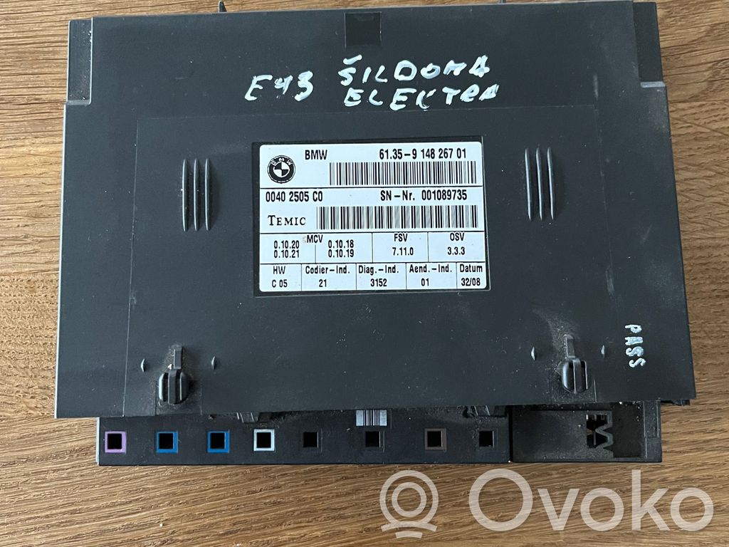 BMW 3 E92 E93 Module de commande de siège 