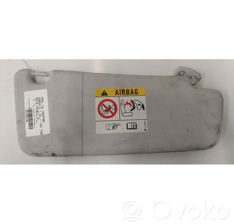 Opel Corsa E Skydelis nuo saulės 