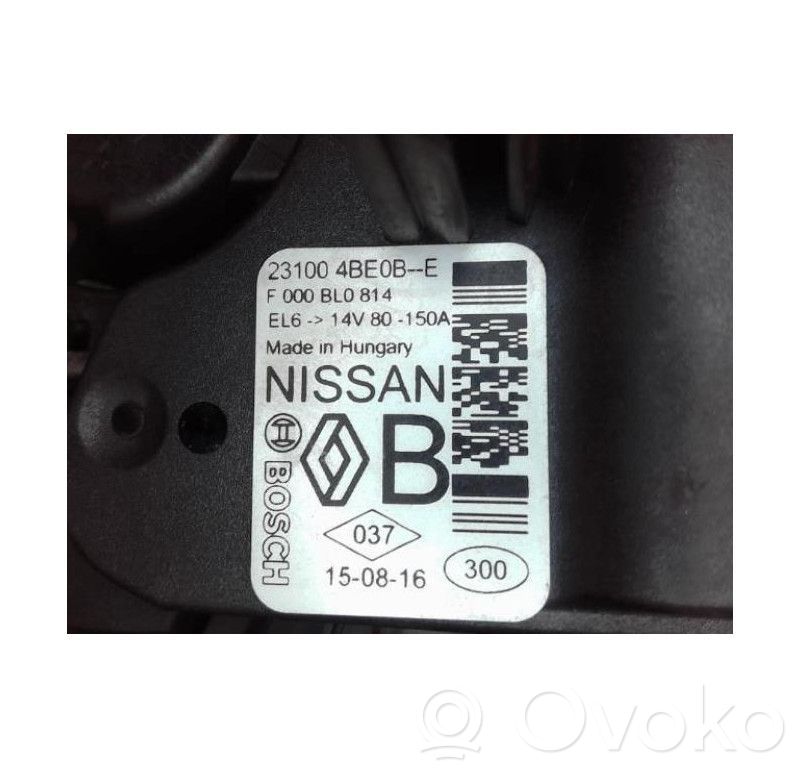 Nissan Qashqai Generator/alternator 
