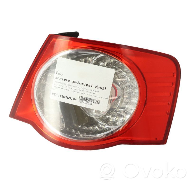 Volkswagen Jetta V Luci posteriori