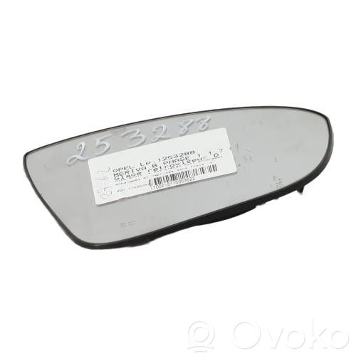 Opel Meriva B Verre de rétroviseur latéral