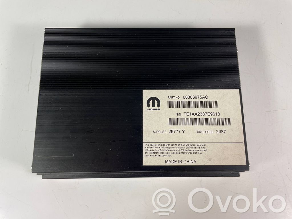 Sound amplifier   68303975AC