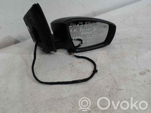 Volkswagen Polo V 6R Front door electric wing mirror 