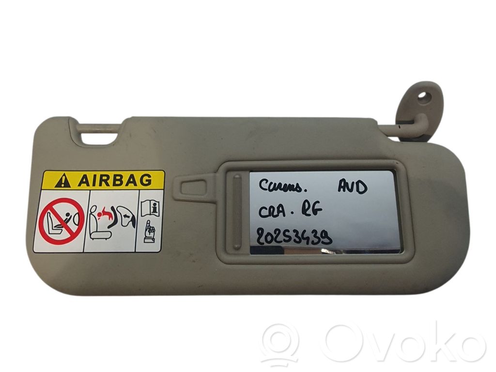 KIA Carens I Sun visor 