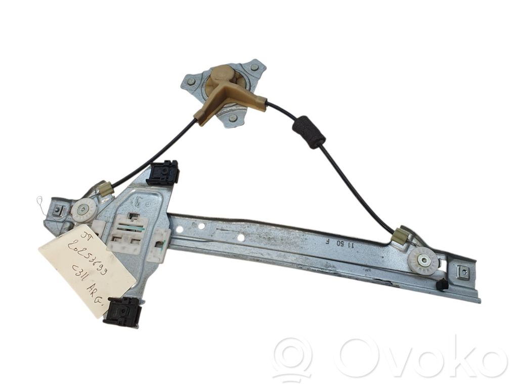 Regulador manual de la ventanilla trasera   9223F8,9223F8,20253699,28261689,VDMS10