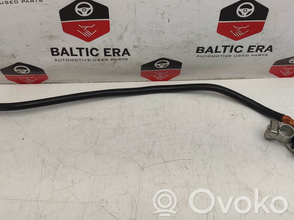 BMW 5 F10 F11 Minusinis laidas (akumuliatoriaus) 