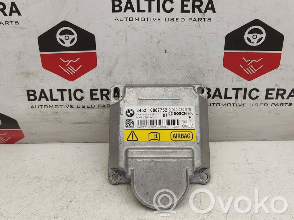 BMW 4 F36 Gran coupe Sterownik / Moduł Airbag 