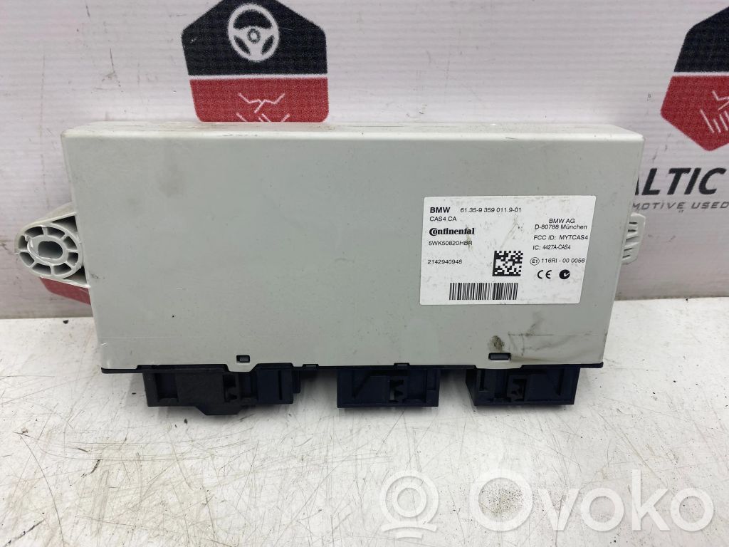 BMW 5 F10 F11 Moduł / Sterownik fotela 