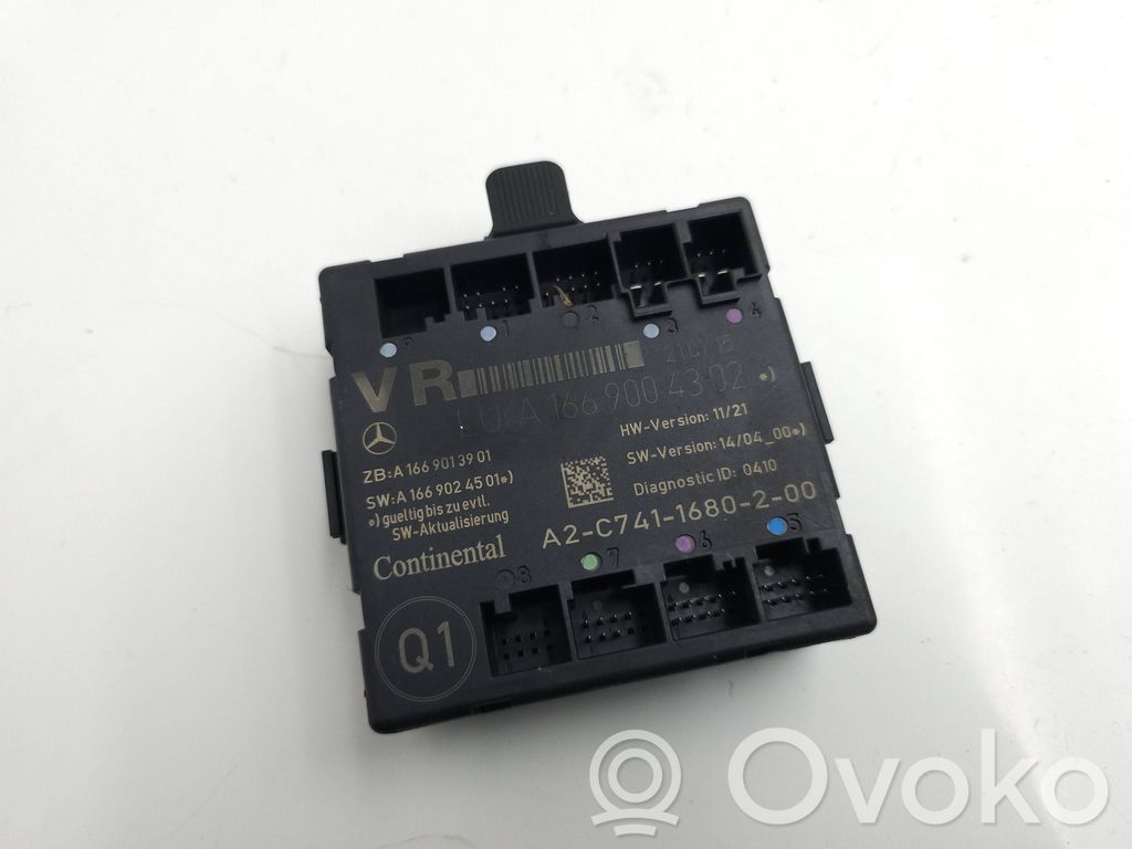 Mercedes-Benz GLA W156 X156 Door control unit/module 