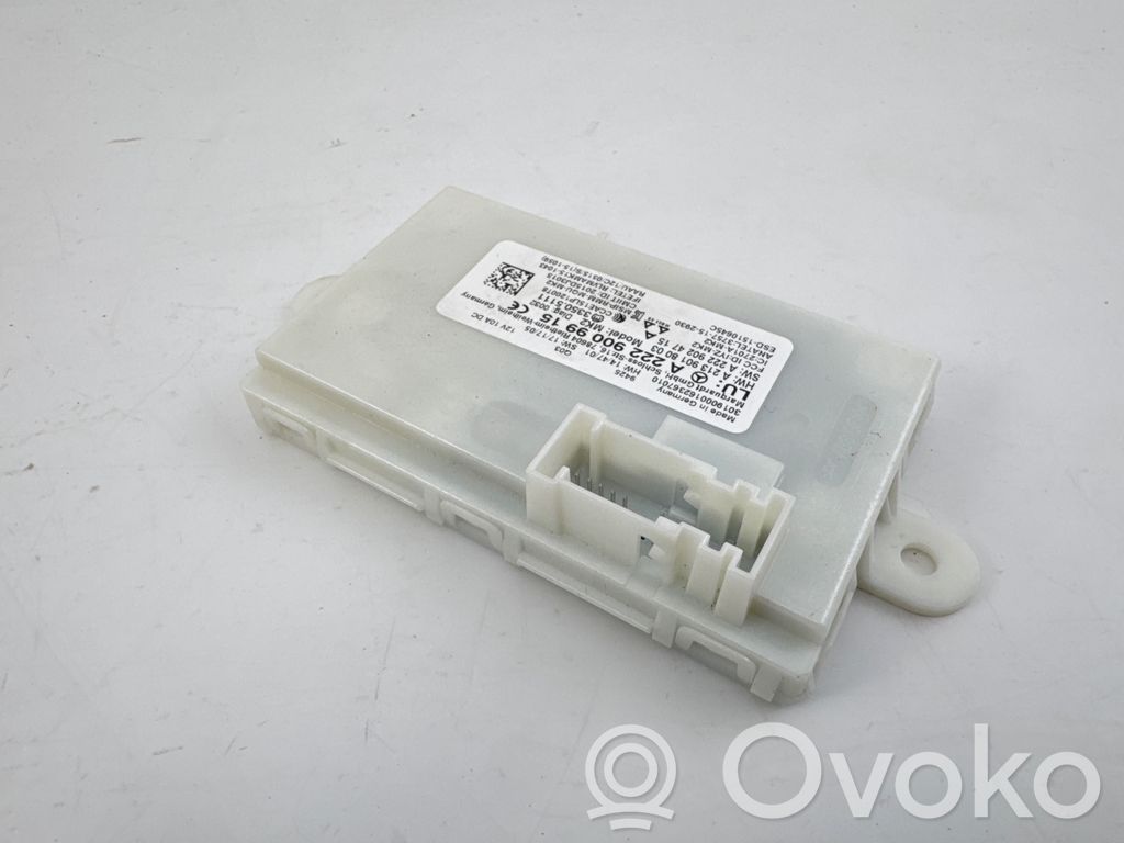 Moduł / Sterownik systemu uruchamiania bezkluczykowego   A2139018003,33505111,A2229024715