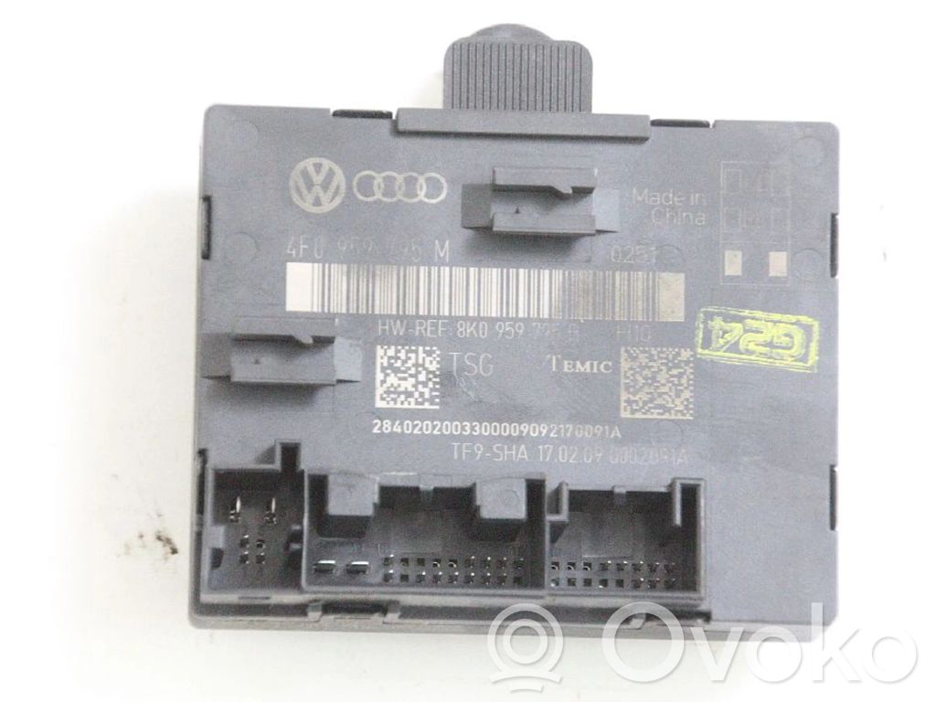 Unité de commande console centrale   4F0959795M,4F0959795M,4F0959795M,8K0959795C