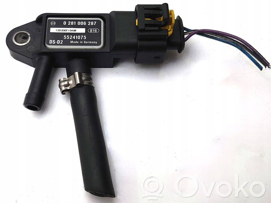 Abgasdrucksensor Differenzdrucksensor   0281006287,0281002784,51855119,1859062M00,1859079J80,1859062M00000,1859079J80000,185962M00,51908411,55200301,5801356473,5801600484,93185556