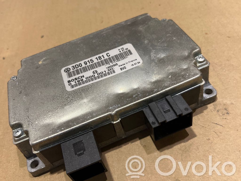 Volkswagen Phaeton Battery control module 