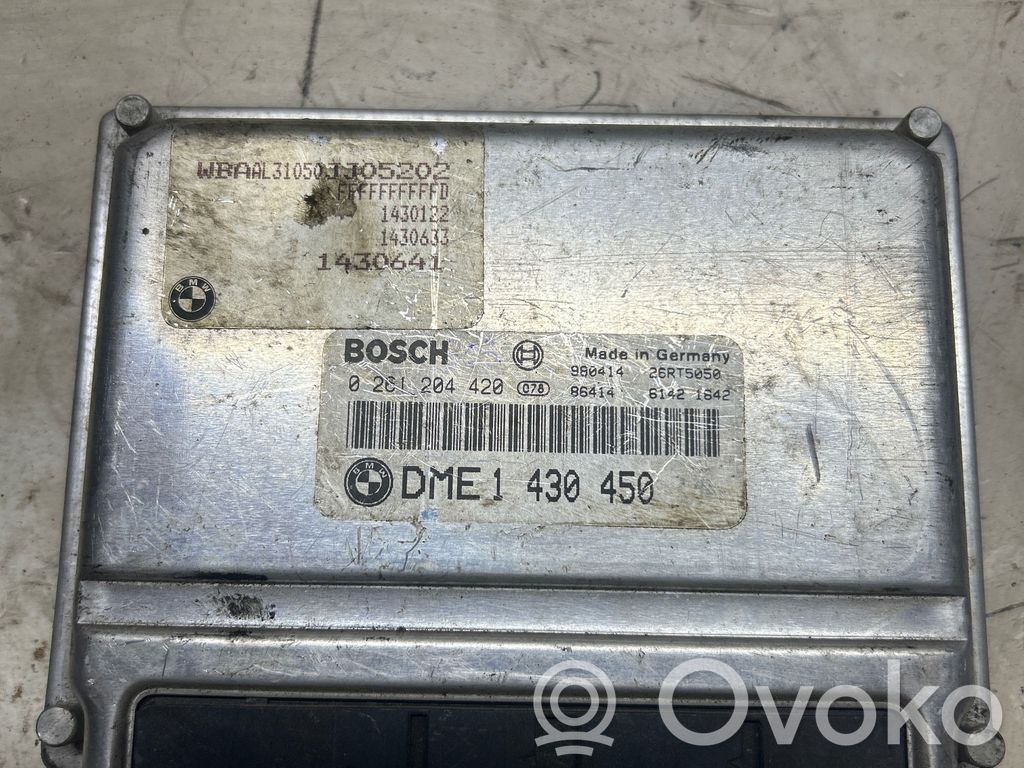 BMW 3 E46 Engine control unit/module 