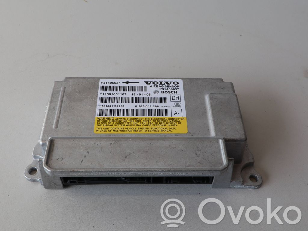 Volvo V60 Airbag control unit/module 