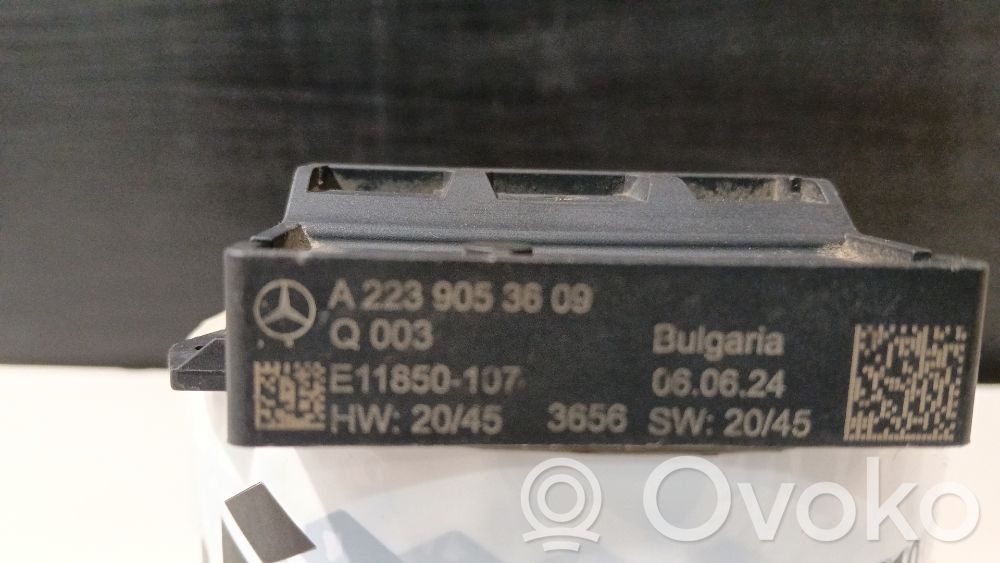 Mercedes-Benz S W223 Otras unidades de control/módulos 