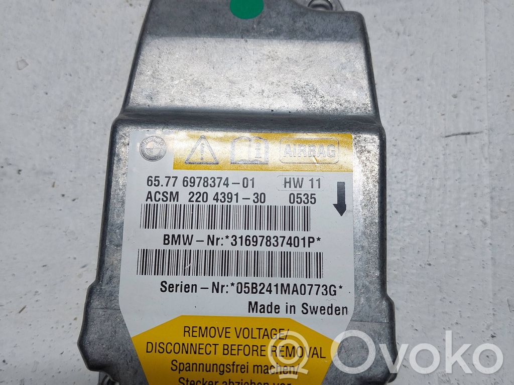 Turvatyynyn ohjainlaite/moduuli   6978374,31697837401P,05B241MA0773G,220439130