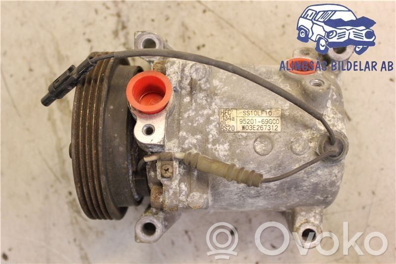 Suzuki Ignis Ilmastointilaitteen kompressorin pumppu (A/C) 