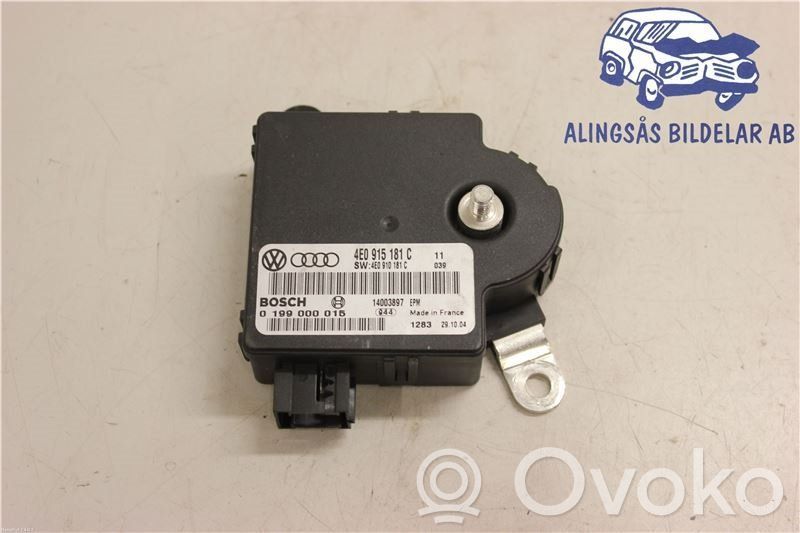 Autres unités de commande / modules   4E0910181C,0199000015,4E0915181C