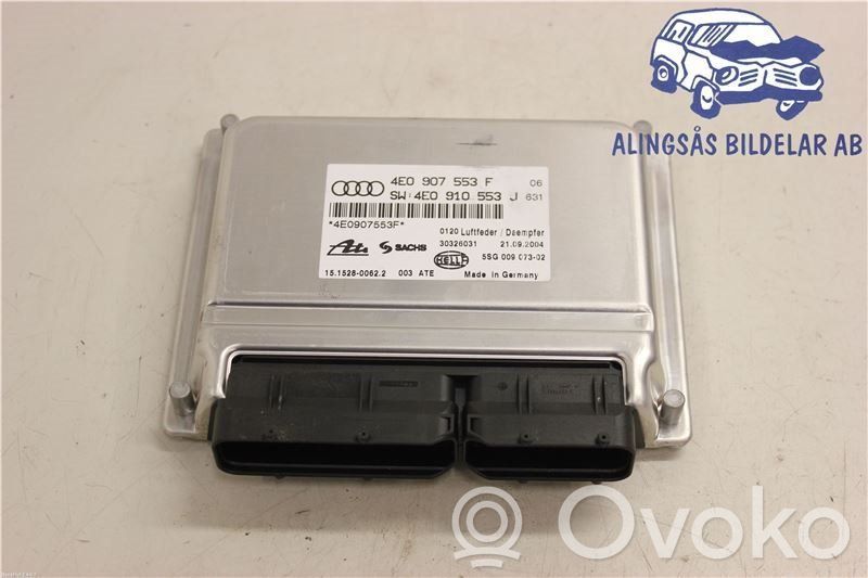 Unidad de control/módulo de la suspensión   4E0910553L,4E0907553F