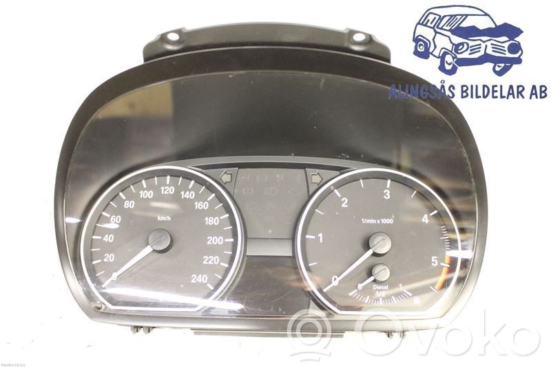 BMW 1 E81 E87 Speedometer (instrument cluster) 