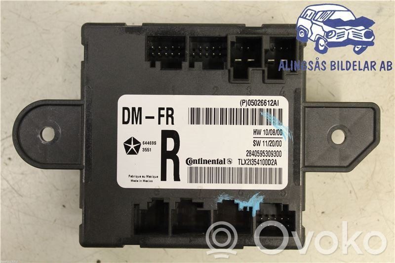Unité de commande module de porte   05026612AI