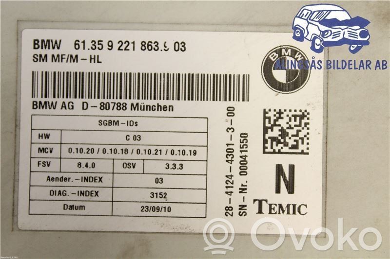 BMW X5 E70 Other control units/modules 
