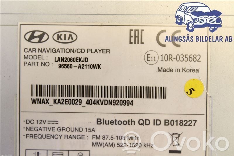KIA Ceed Unité / module navigation GPS 