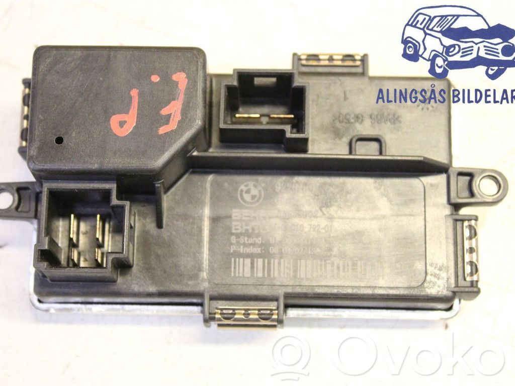 BMW 6 F12 F13 Rezystor / Opornik dmuchawy nawiewu 