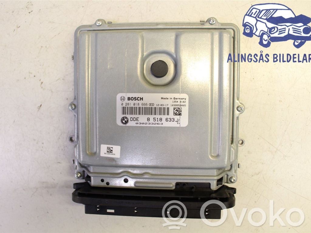 BMW 6 F12 F13 Injection control unit/module 