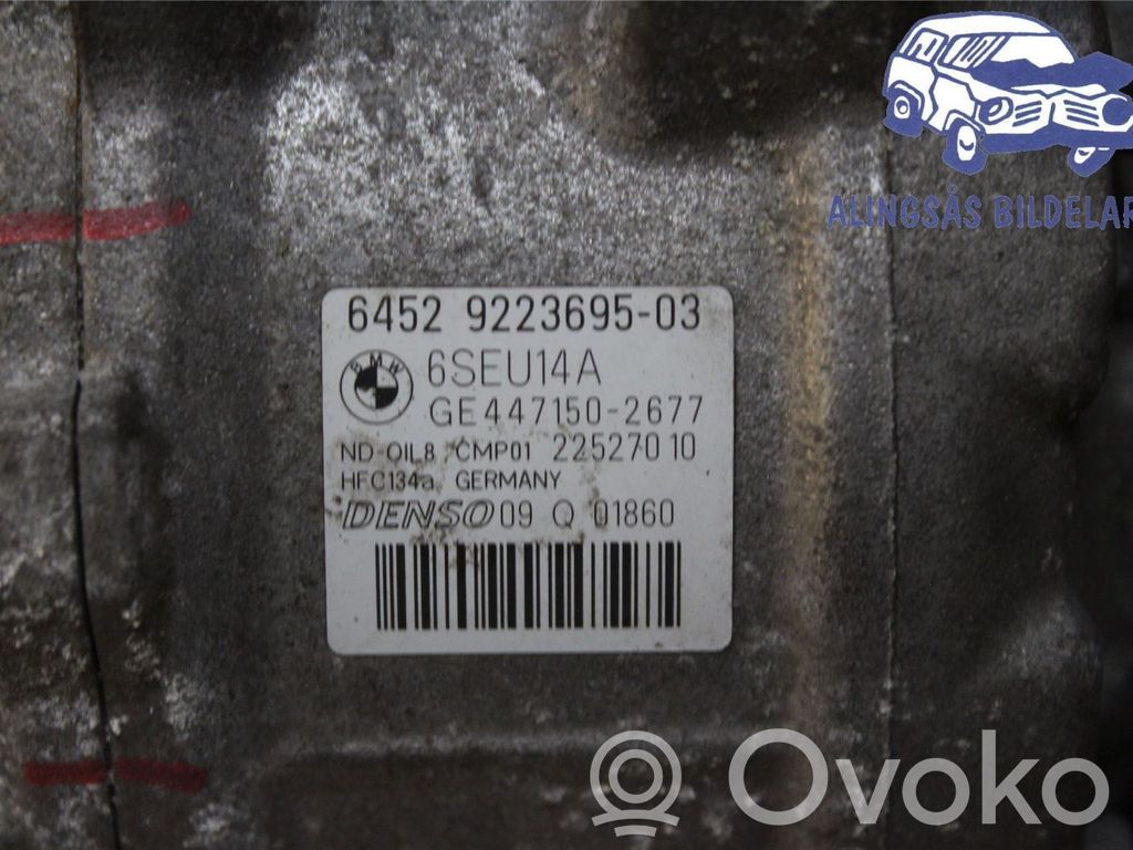 BMW 3 F30 F35 F31 Klimakompressor Pumpe 